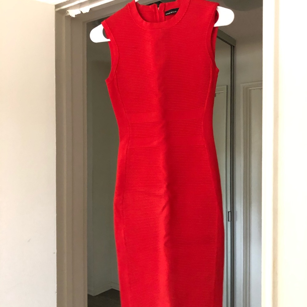 Red dress